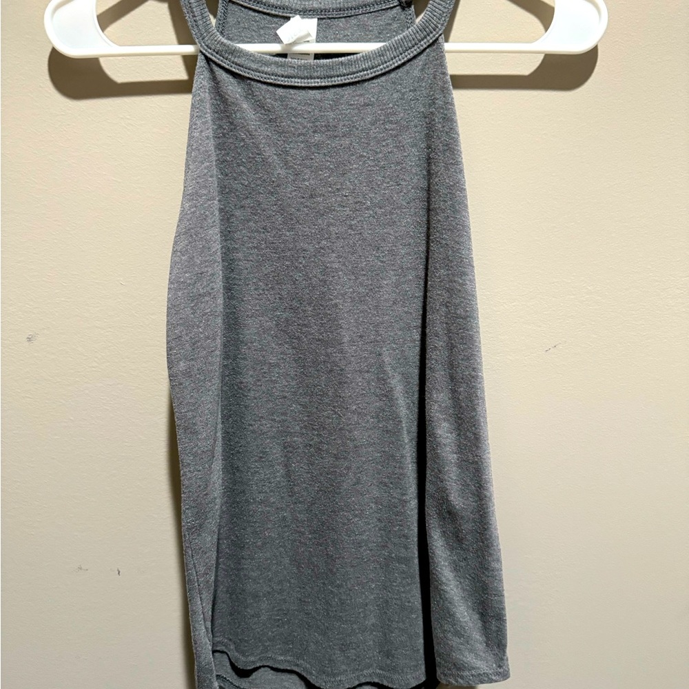 Gray rocker tank